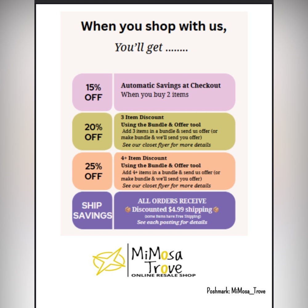 NOT FOR SALE: MiMosa Trove Promotional Graphic - Picture 1 of 1
